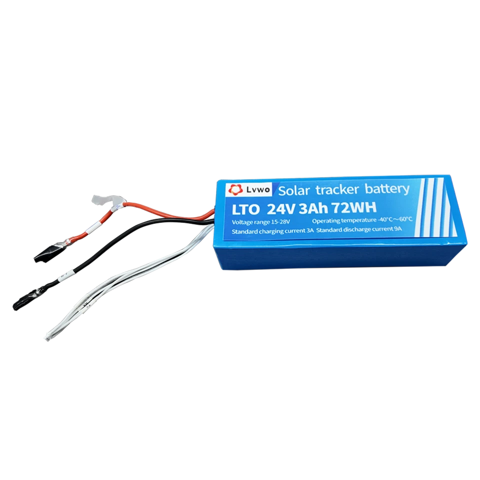 24V 3Ah LTO Solar Tracker Battery
