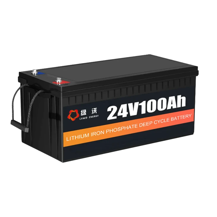 LVWO-24V 25.6V 100Ah LiFePO4 Lithium Battery